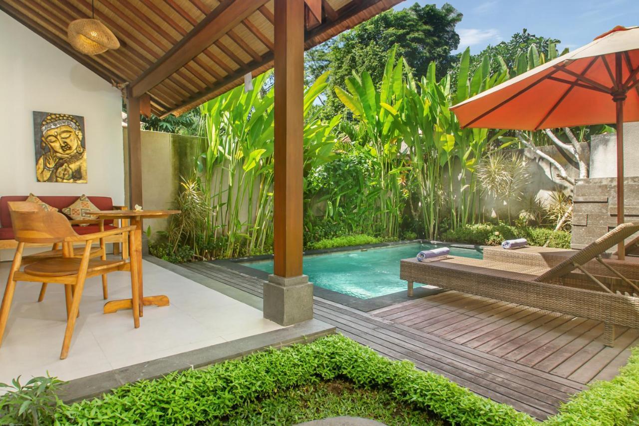 De Metra Villa Ubud By Pramana Villas Exteriör bild